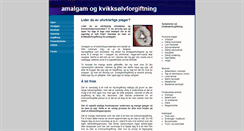 Desktop Screenshot of noamalgam.org